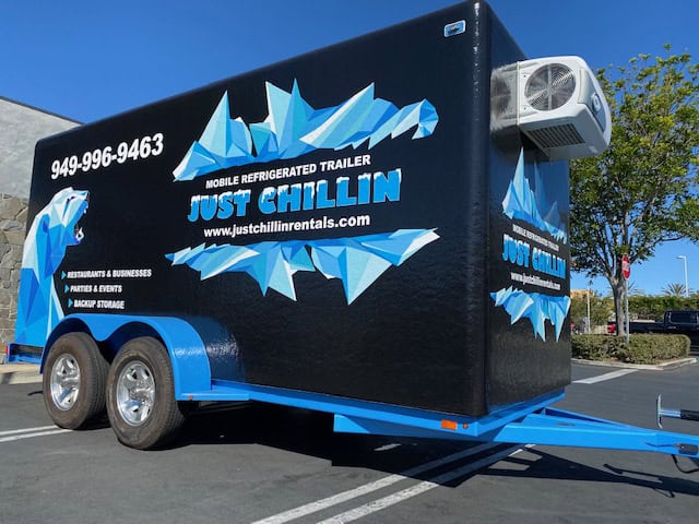 Just Chillin Refrigerated Trailer Rental